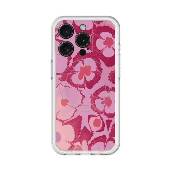 スリムプロテクションプレミアムケース with MagSafe［ y2k(Year2000) - Flower - Cutie Pink ］