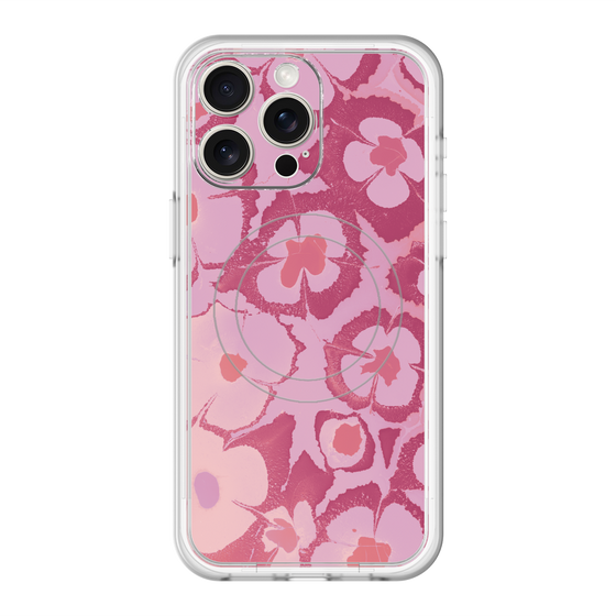 スリムプロテクションプレミアムケース with MagSafe［ y2k(Year2000) - Flower - Cutie Pink ］