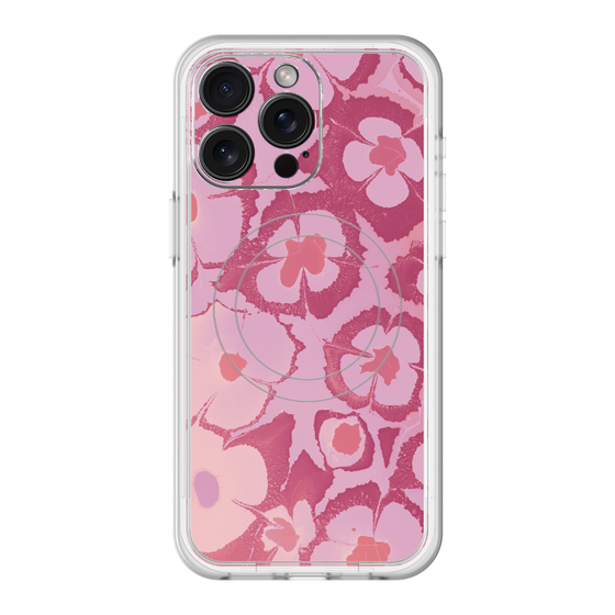 スリムプロテクションプレミアムケース with MagSafe［ y2k(Year2000) - Flower - Cutie Pink ］