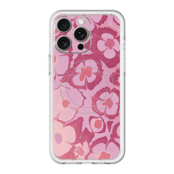 スリムプロテクションプレミアムケース with MagSafe［ y2k(Year2000) - Flower - Cutie Pink ］