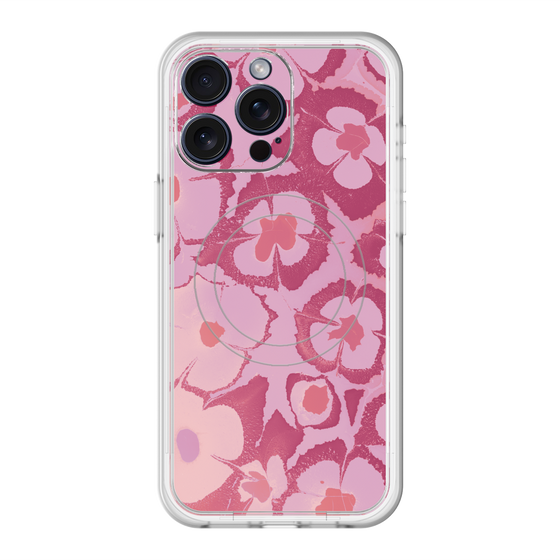 スリムプロテクションプレミアムケース with MagSafe［ y2k(Year2000) - Flower - Cutie Pink ］