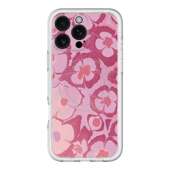 スリムプロテクションプレミアムケース with MagSafe［ y2k(Year2000) - Flower - Cutie Pink ］