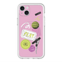 スリムプロテクションプレミアムケース with MagSafe［ Playful sticker - Dusty Pink ］