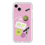 スリムプロテクションプレミアムケース with MagSafe［ Playful sticker - Dusty Pink ］