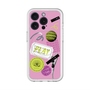 スリムプロテクションプレミアムケース with MagSafe［ Playful sticker - Dusty Pink ］