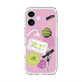 スリムプロテクションプレミアムケース with MagSafe［ Playful sticker - Dusty Pink ］