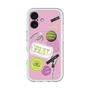 スリムプロテクションプレミアムケース with MagSafe［ Playful sticker - Dusty Pink ］