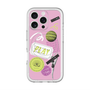 スリムプロテクションプレミアムケース with MagSafe［ Playful sticker - Dusty Pink ］