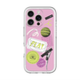 スリムプロテクションプレミアムケース with MagSafe［ Playful sticker - Dusty Pink ］