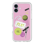 スリムプロテクションプレミアムケース with MagSafe［ Playful sticker - Dusty Pink ］