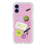 スリムプロテクションプレミアムケース with MagSafe［ Playful sticker - Dusty Pink ］