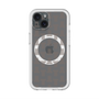 スリムプロテクションプレミアムケース with MagSafe［ LANVIN en Bleu - Monogram - Black ］