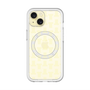 スリムプロテクションプレミアムケース with MagSafe［ LANVIN en Bleu - Monogram - Yellow ］