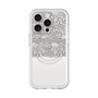 スリムプロテクションプレミアムケース with MagSafe［ LANVIN en Bleu - Lace - Black ］