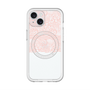 スリムプロテクションプレミアムケース with MagSafe［ LANVIN en Bleu - Lace - Pink ］