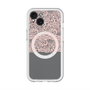スリムプロテクションプレミアムケース with MagSafe［ LANVIN en Bleu - Lace - Pink ］