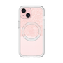 スリムプロテクションプレミアムケース with MagSafe［ LANVIN en Bleu - Lace - Pink ］