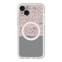 スリムプロテクションプレミアムケース with MagSafe［ LANVIN en Bleu - Lace - Pink ］
