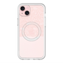 スリムプロテクションプレミアムケース with MagSafe［ LANVIN en Bleu - Lace - Pink ］