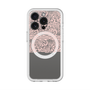 スリムプロテクションプレミアムケース with MagSafe［ LANVIN en Bleu - Lace - Pink ］