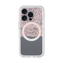 スリムプロテクションプレミアムケース with MagSafe［ LANVIN en Bleu - Lace - Pink ］