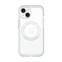 スリムプロテクションプレミアムケース with MagSafe［ LANVIN en Bleu - Lace - White ］