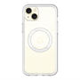スリムプロテクションプレミアムケース with MagSafe［ LANVIN en Bleu - Lace - White ］