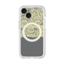 スリムプロテクションプレミアムケース with MagSafe［ LANVIN en Bleu - Lace - Yellow ］