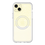 スリムプロテクションプレミアムケース with MagSafe［ LANVIN en Bleu - Lace - Yellow ］