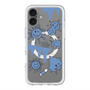 スリムプロテクションプレミアムケース with MagSafe［ PAINTING SMILE Blue ］