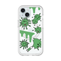 スリムプロテクションプレミアムケース with MagSafe［ PAINTING SMILE Green ］