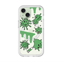 スリムプロテクションプレミアムケース with MagSafe［ PAINTING SMILE Green ］