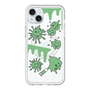 スリムプロテクションプレミアムケース with MagSafe［ PAINTING SMILE Green ］