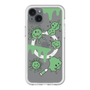 スリムプロテクションプレミアムケース with MagSafe［ PAINTING SMILE Green ］
