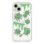 スリムプロテクションプレミアムケース with MagSafe［ PAINTING SMILE Green ］