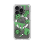 スリムプロテクションプレミアムケース with MagSafe［ PAINTING SMILE Green ］