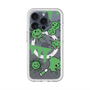 スリムプロテクションプレミアムケース with MagSafe［ PAINTING SMILE Green ］