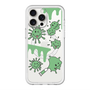 スリムプロテクションプレミアムケース with MagSafe［ PAINTING SMILE Green ］