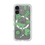 スリムプロテクションプレミアムケース with MagSafe［ PAINTING SMILE Green ］