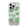 スリムプロテクションプレミアムケース with MagSafe［ PAINTING SMILE Green ］