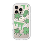 スリムプロテクションプレミアムケース with MagSafe［ PAINTING SMILE Green ］