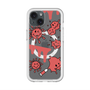 スリムプロテクションプレミアムケース with MagSafe［ PAINTING SMILE Red ］