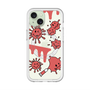 スリムプロテクションプレミアムケース with MagSafe［ PAINTING SMILE Red ］