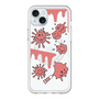 スリムプロテクションプレミアムケース with MagSafe［ PAINTING SMILE Red ］
