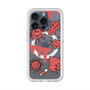 スリムプロテクションプレミアムケース with MagSafe［ PAINTING SMILE Red ］