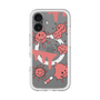 スリムプロテクションプレミアムケース with MagSafe［ PAINTING SMILE Red ］