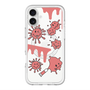 スリムプロテクションプレミアムケース with MagSafe［ PAINTING SMILE Red ］