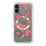 スリムプロテクションプレミアムケース with MagSafe［ PAINTING SMILE Red ］