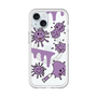 スリムプロテクションプレミアムケース with MagSafe［ PAINTING SMILE Purple ］