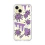 スリムプロテクションプレミアムケース with MagSafe［ PAINTING SMILE Purple ］